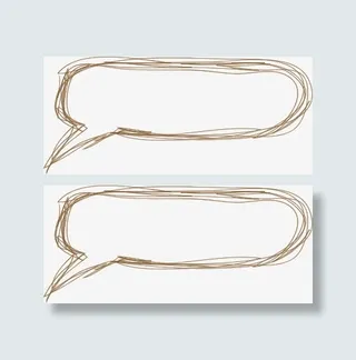 创意海报活动效果会话框免抠