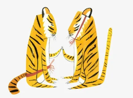 卡通老虎免抠