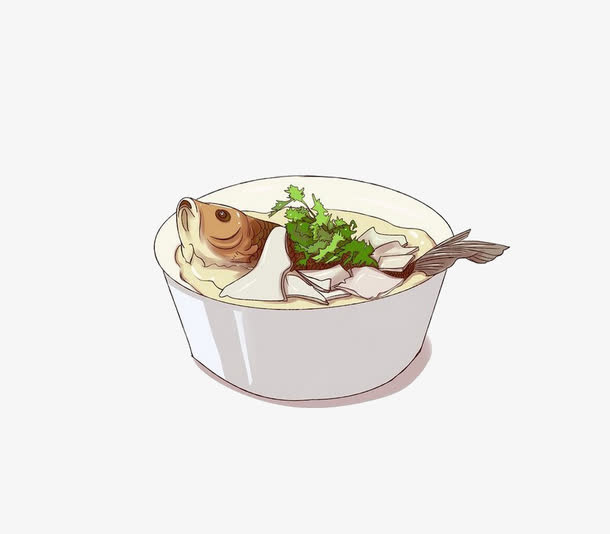 鲫鱼豆腐汤免抠