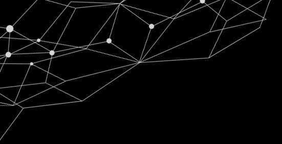 手绘白色线条黑色星空免抠
