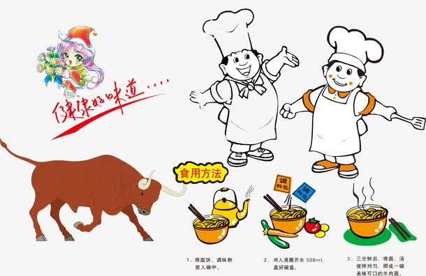 厨师免抠
