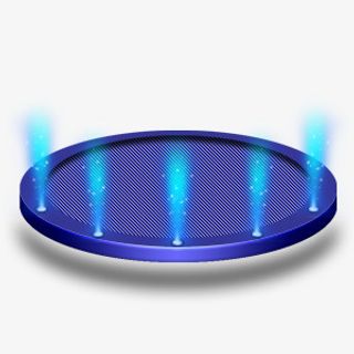 双十二立体舞台免抠