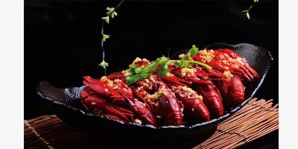 美食小龙虾中国风餐饮素材免抠