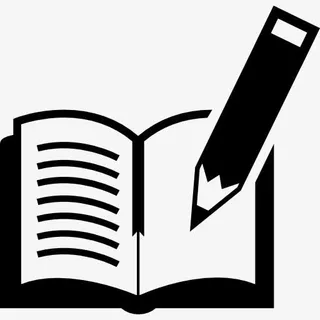 墨迹书籍铅笔免抠