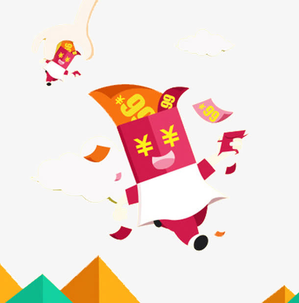 红包漂浮免抠
