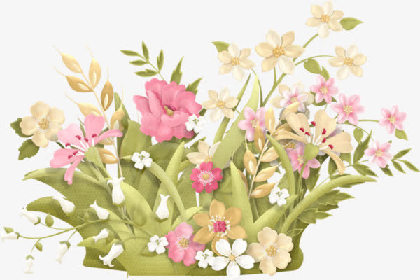 草丛花丛免扣素材免抠