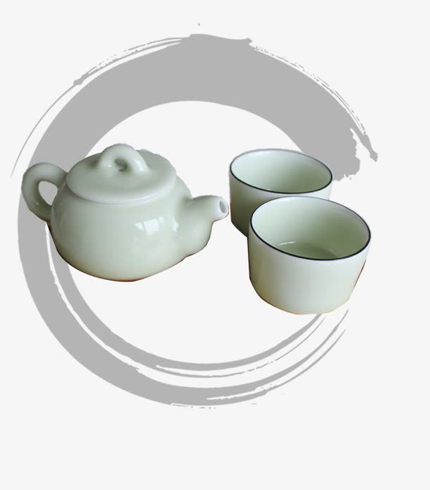陶瓷茶具免抠