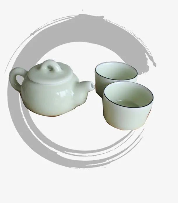 陶瓷茶具免抠