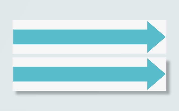 蓝色箭头标题栏免抠