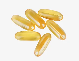 鱼油软胶囊颗粒实物图免抠