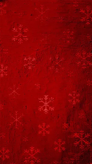 红色雪花背景图高清