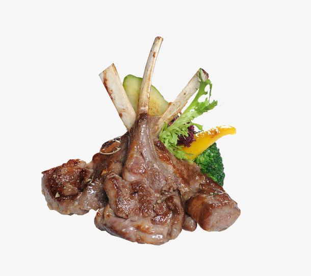 美味孜然烤牛小排免抠