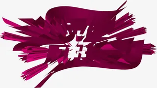 紫色创意丝带装饰免抠