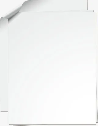 矢量纸张装饰图案免扣素材免抠