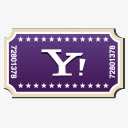 字母Y白边框标志图标免抠