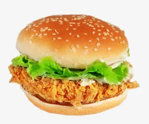 香辣鸡腿堡免抠