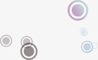 彩色动感圆形免抠