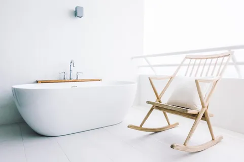 时尚简约家居卫浴海报背景高清