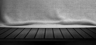 木板展台与布纹背景高清