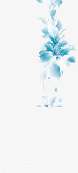 炫彩花朵花纹装饰矢量素材免抠