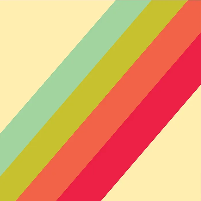 彩虹条纹背景图高清