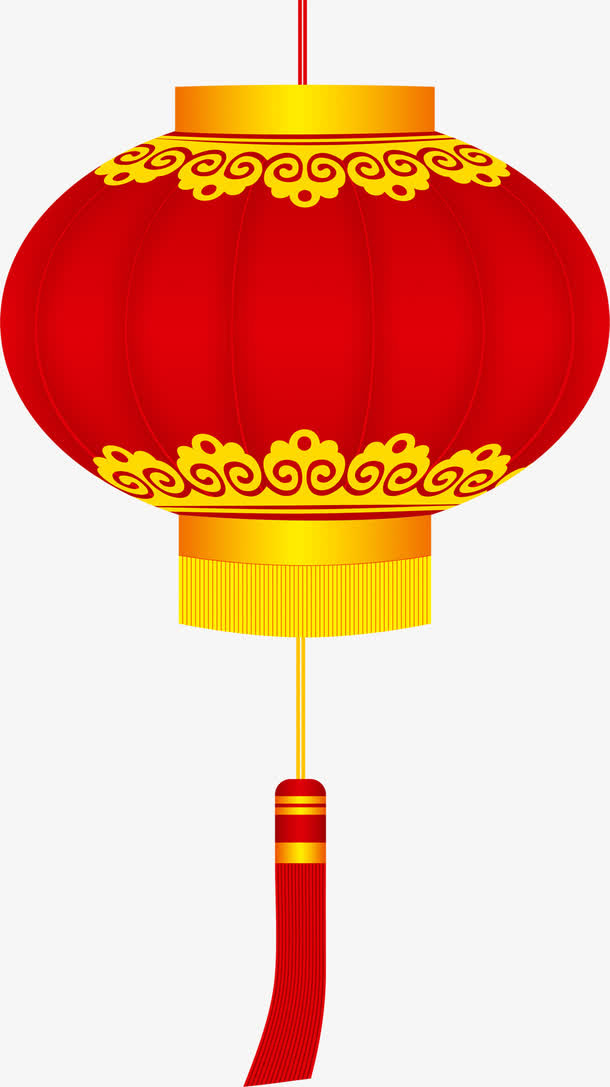 新年红灯笼免抠