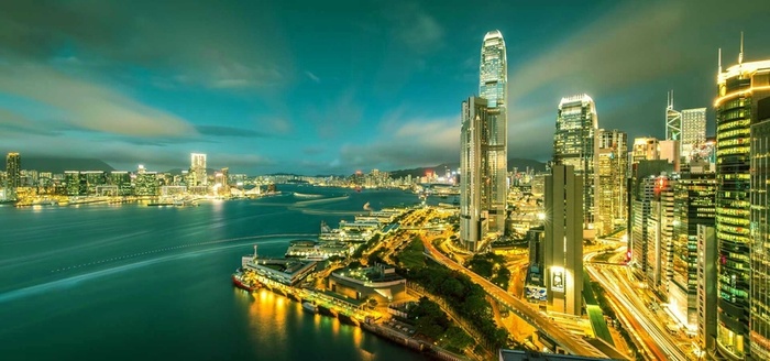 城市夜色摄影背景高清