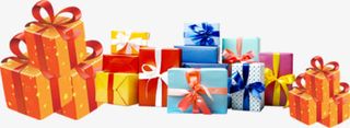礼品堆大合集免抠