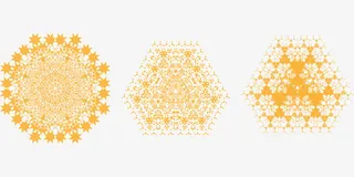 淡橙花纹底纹设计免抠