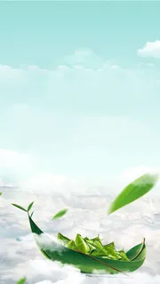 简约文艺小清新端午节H5图高清