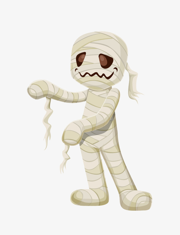 万圣节的木乃伊免抠