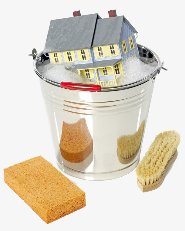 家务清洁工具免抠