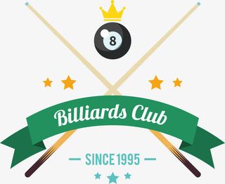 卡通球杆标签免抠