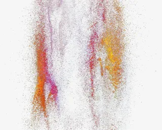 飘逸的灰尘颗粒免抠