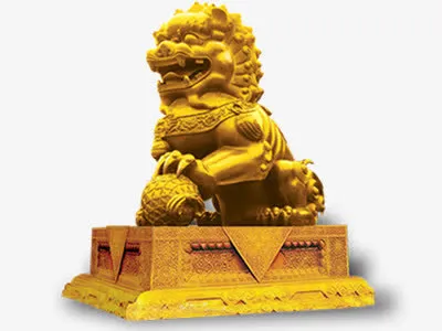 金色狮子免抠