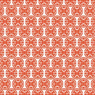 红色中国风圆圈背景