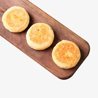 饼型香甜绿豆酥免抠