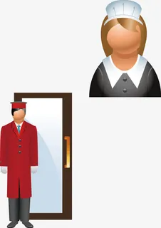 矢量职工素材免抠