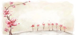 小清新粉色花瓣主题背景高清