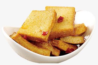 口水娃年货零食散装鱼豆腐豆干免抠