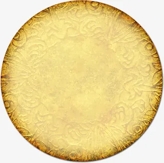 黄色牛皮纸免抠