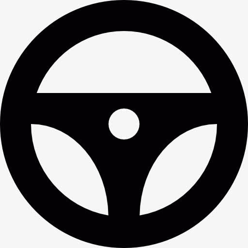 汽车方向盘图标免抠