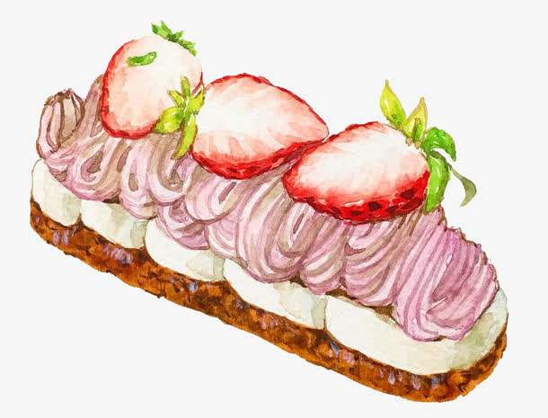 手絵草莓華爾滋免抠