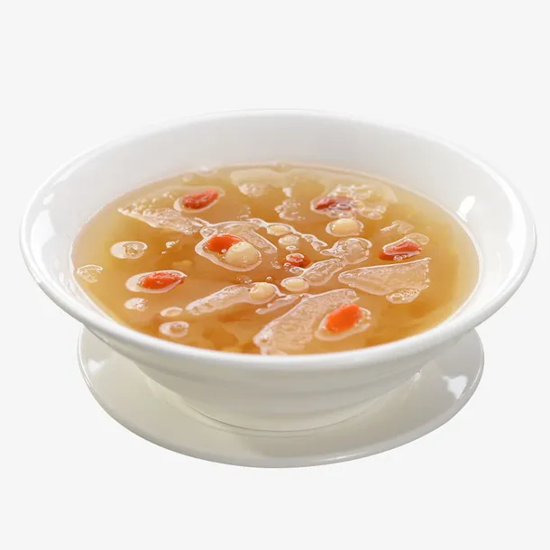 一碗甜汤银耳雪梨免抠