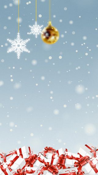 圣诞节日H5背景高清