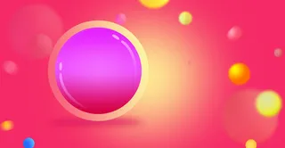 圆形背景模板高清