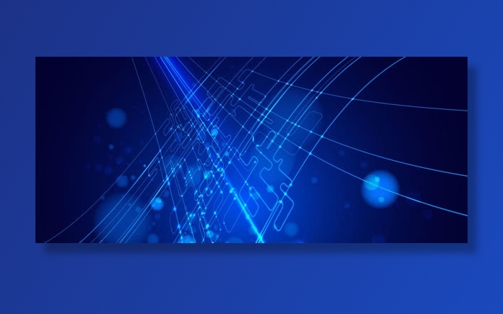 商务科技背景免抠背景banner海报元素