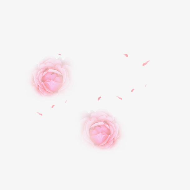 漂浮花朵免抠
