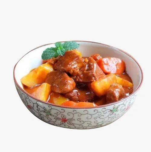 小碗西红柿炖牛肉免抠