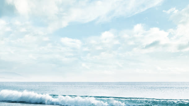 翻涌动海浪海报背景